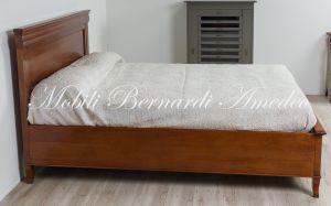 OC288 Letto Matrimoniale In Noce Misura Queen Size 03